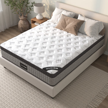 Premium Diamond Innerspring Hybrid Mattress – Cooling Gel Memory Foam & Motion Isolation