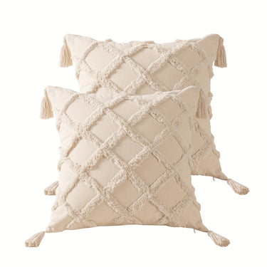 Boho Decorative - Throw Pillow Covers | Set of 4 | 18×18 Inch