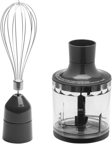 Ultimate Immersion Blender for Versatile Kitchen Use - Ideal for Smoothies, Baby Food, and More! Features Whisk, Blending Jar, 2-Speed Settings, and 500 Watts of Power.