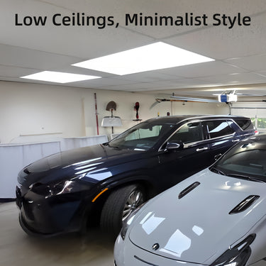 SYLEEN 5500 Lumen LED Flat Panel Light – 50W | 5000K Daylight | 0-10V Dimmable