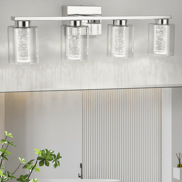 MERXENG Multicolor Waterproof LED Crystal Rod – Garden Mirror Light Accessory