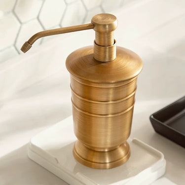 Elegant Bronze Bathroom Accessories Set – Copper Toothbrush Holder | Bentalia Home