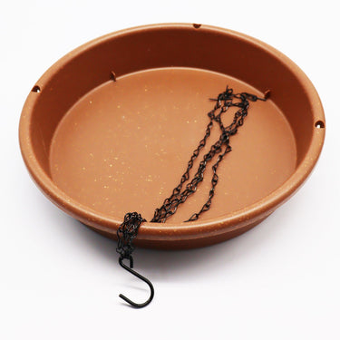Outdoor Garden Hanging Bird Feeder - Durable PP Material, Large Size, Brown | Bentalia Home
