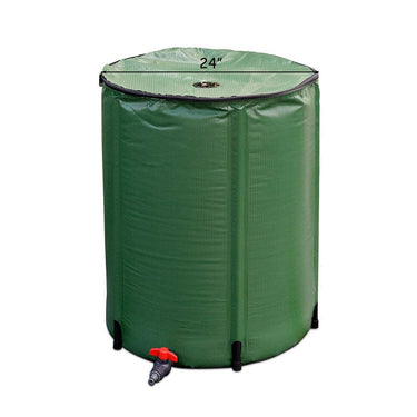 Garden Outdoor Rainwater and Recycling Bucket - 225L Capacity, PVC Clip Mesh, Ideal for Drip Irrigation | Bentalia Home