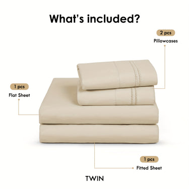 6pcs Deep Pocket Sheet Set – Ultra Soft, All-Season Luxury Bedding with Fade & Shrink Resistance