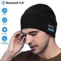 Wireless Bluetooth Beanie Headphones with Built-in Speaker, Rechargeable Smart Cap for Running, Camping, Hunting | Bentalia Home