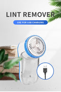 Electric Lint Remover Fuzz Shaver with Sticky Roller for Clothes & Sweaters | Bentalia Home