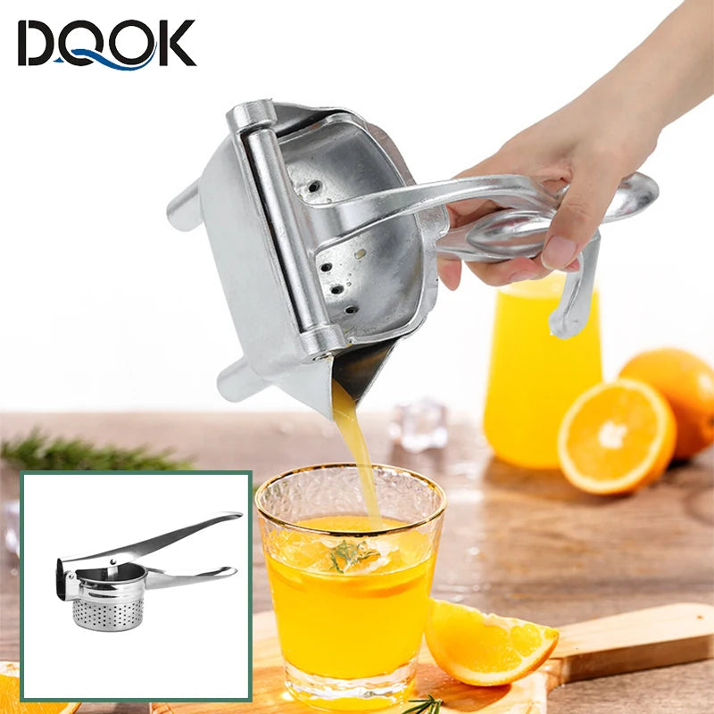 Manual Citrus Juicer & Stainless Steel Lemon Squeezer with Potato Masher | Bentalia Home