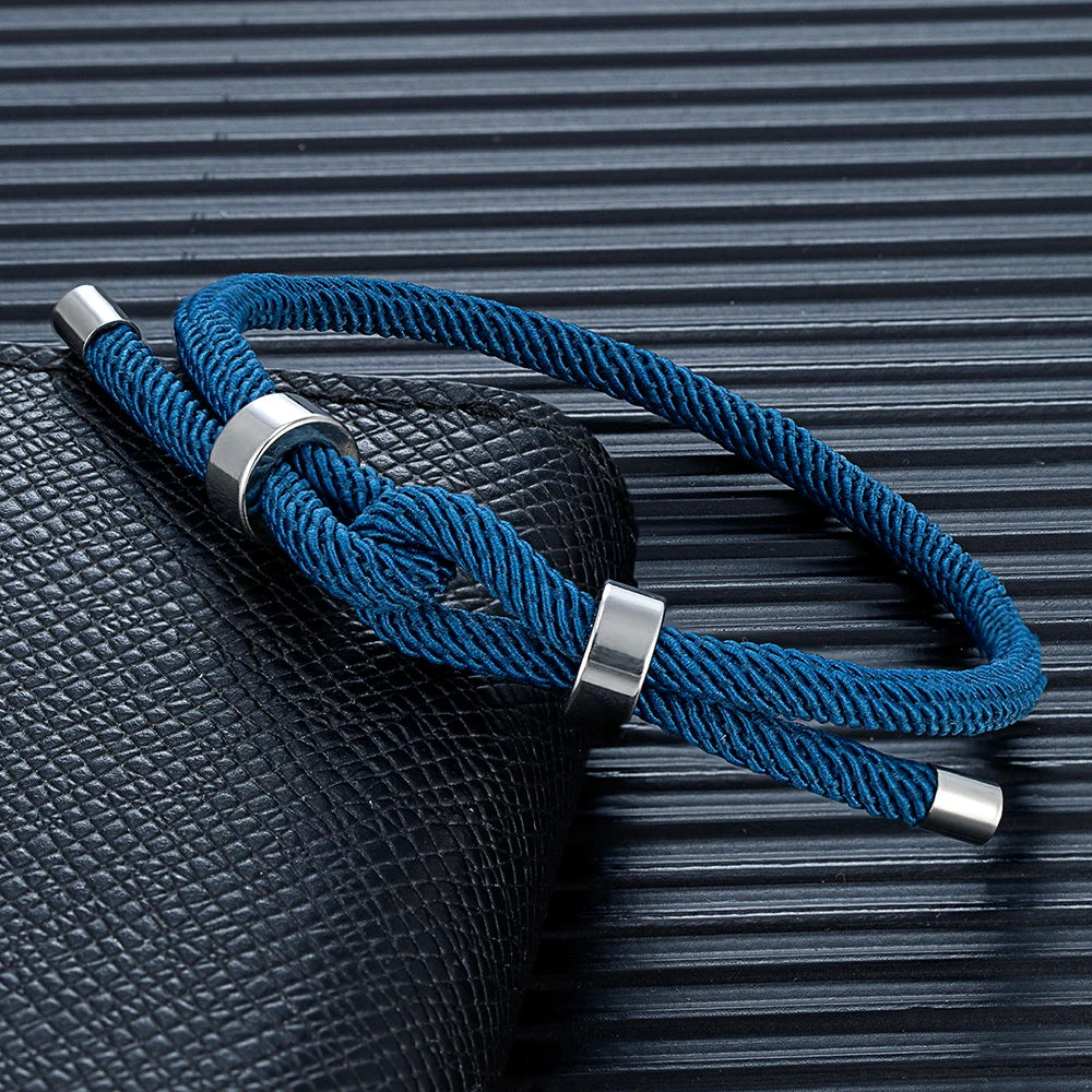 Minimalist Nautical Knot Rope Bracelet – Adjustable Unisex Jewelry for Gifts | Bentalia Home