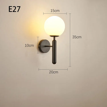 Modern Indoor Wall Light Lamp Suitable For Bedroom Bedside Living Room Home Decor Light Fixture