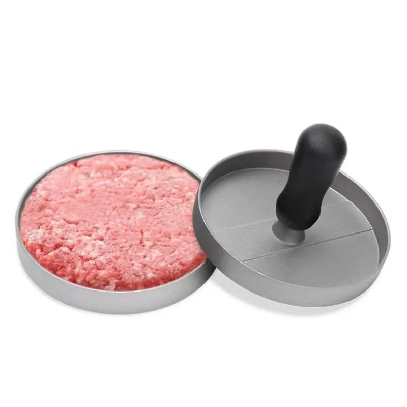 Non-Stick Burger Press with Wax Paper, Aluminum Hamburger Patty Maker for Kitchen & BBQ | Bentalia Home