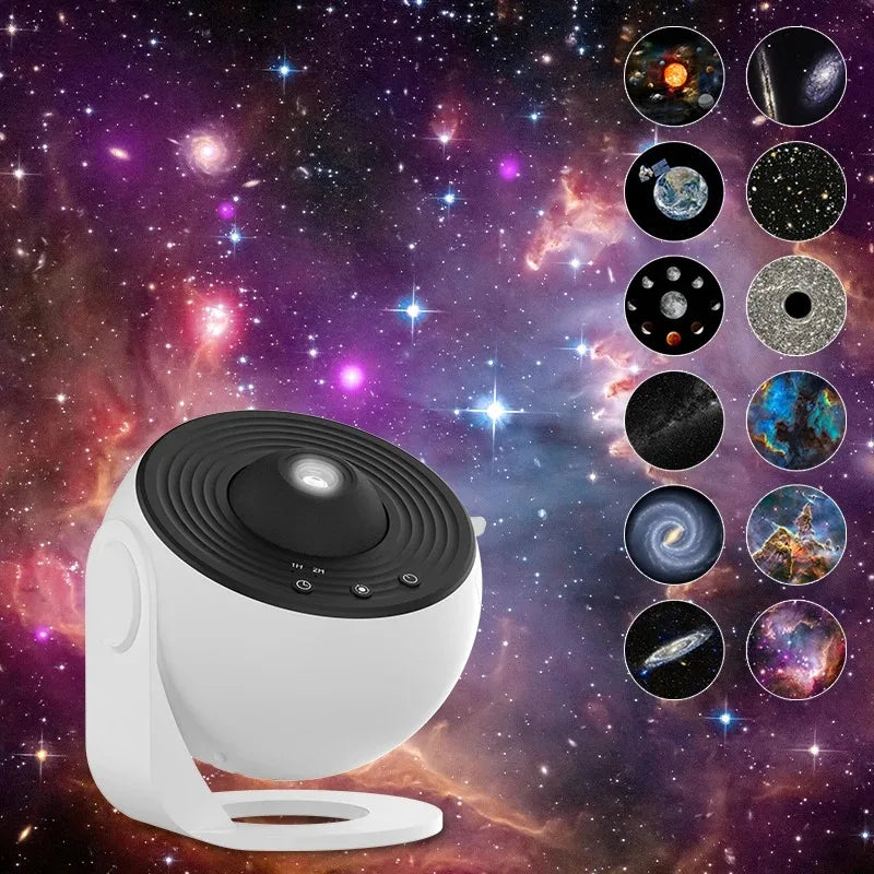 Galaxy Star Projector Night Light – Rotating Planetarium Lamp for Kids & Room Décor | Bentalia Home