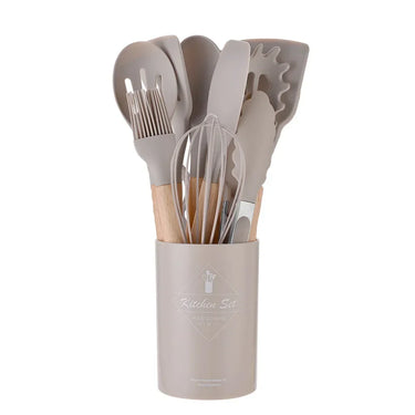 12PCS Food Grade Silicone Kitchen Cookware Utensils Set | Bentalia Homes