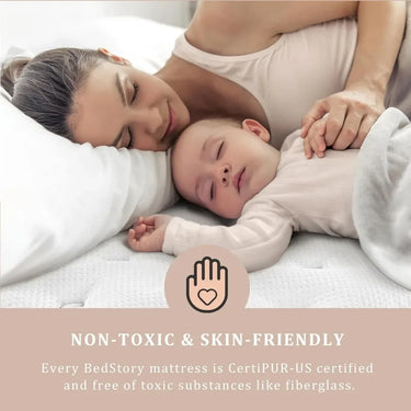 ANGDUO 12" Hotel-Collection Hybrid Mattress – Extra Lumbar Support