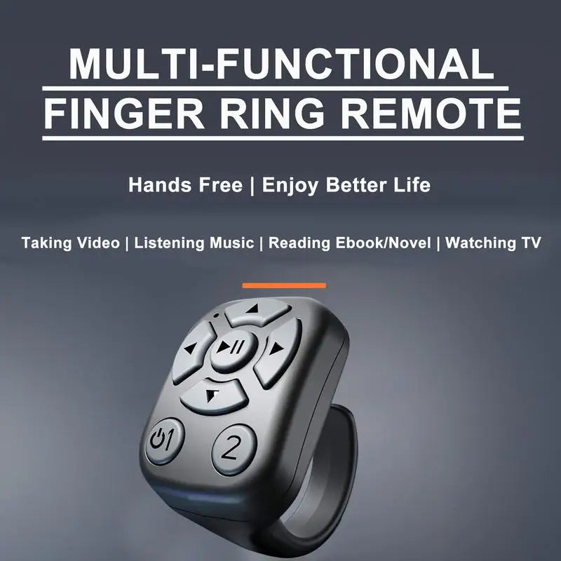 Scrolling Ring Presentation Clicker & Camera Shutter – Smart Wireless Remote for Video Recording and E-Reader Control | Bentalia Home