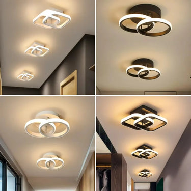 Corridor Lighting Fixtures Modern - Minimalist Nordic Table Lamp Creative Porch Cloakroom LED Small Ceiling Light