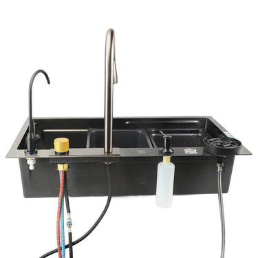 Kitchen Sink Modern Easy Installation Rustproof Undermount Kitchen Sink Thickened Large Capacity