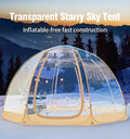 Camping Tent 4-8 Person Transparent Folding Spherical Tent – Windproof, Rainproof, Quick Opening Outdoor Tent | Bentalia Home