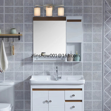 Glass Shade light mirror makeup Vanity Fixture Bathroom Wall Lamps for Indoor Lighting
