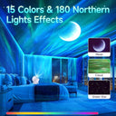 LED Northern Lights Galaxy Projector – Aurora & Starry Sky Lamp for Kids’ Rooms | Bentalia Home