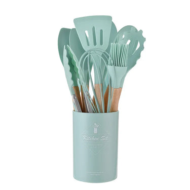12PCS Food Grade Silicone Kitchen Cookware Utensils Set | Bentalia Homes