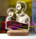 Custom 3D Night Light Lamp with Photo & Text – Perfect for Weddings, Birthdays & Gifts | Bentalia Home