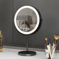 9-Inch 360° Rotating Makeup Mirror with LED Light & 3x Magnification – Double-Sided Cosmetic Mirror | Bentalia Home