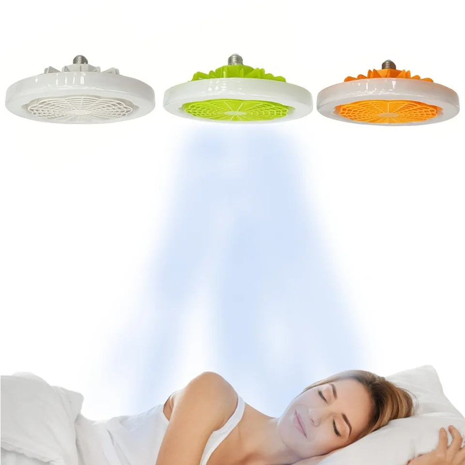 30W LED Smart Ceiling Fan Light with Remote Control – Silent for Bedroom & Living Room | Bentalia Home