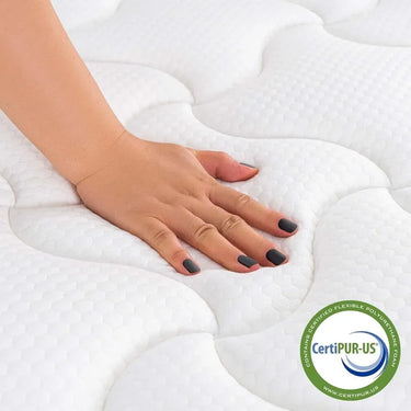 Queen Mattress, 12 Inch Pillow Top Hybrid – Medium Firm &amp; Breathable Support