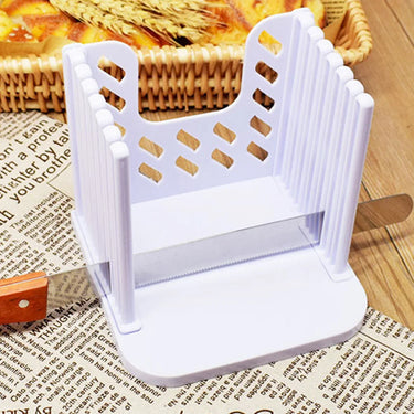 Foldable Toast Bread Slicer Stand, DIY Loaf Cutting Guide for Homemade Bread | Bentalia Home