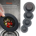 Black Stainless Steel Sink Strainer - Anti-Clog Mesh Drain Filter with Handle for Kitchen & Bathroom | Bentalia Home