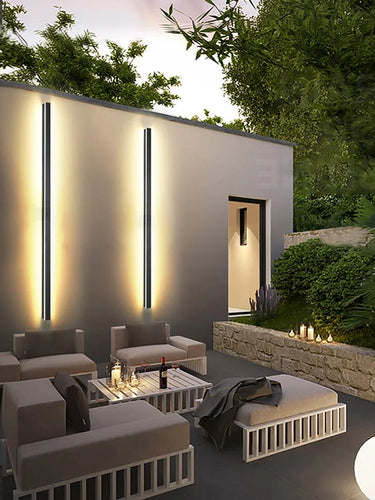 IP65 Waterproof LED Outdoor Wall Lamp, Modern Minimalist Wall Washer for Garden & Balcony | Bentalia Home