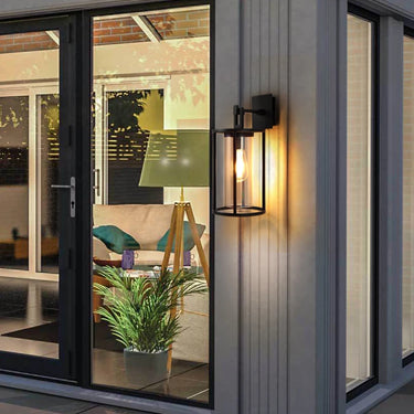 Outdoor wall lamp waterproof exterior minimalist balcony entrance lamp garden villa courtyard lamp outdoor wall light