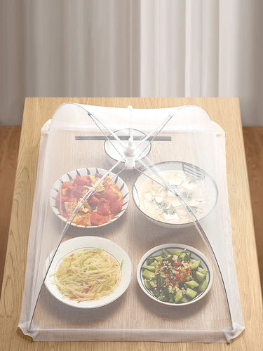 Foldable Dining Table Cover, Dust & Fly-Proof Vegetable Food Cover for Home Use | Bentalia Home