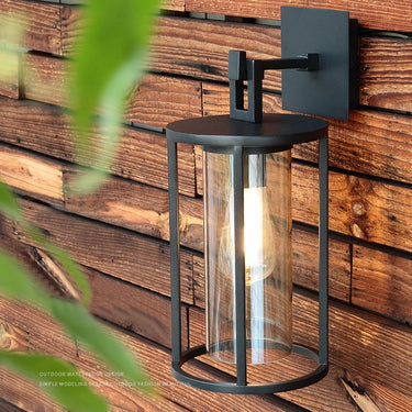 Outdoor wall lamp waterproof exterior minimalist balcony entrance lamp garden villa courtyard lamp outdoor wall light