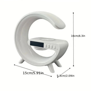 5-in-1 Wireless Charger Table Lamp with Bluetooth Speaker | Bentalia Homes