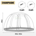 Camping Tent 4-8 Person Transparent Folding Spherical Tent – Windproof, Rainproof, Quick Opening Outdoor Tent | Bentalia Home