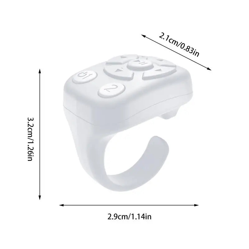 Scrolling Ring Presentation Clicker & Camera Shutter – Smart Wireless Remote for Video Recording and E-Reader Control | Bentalia Home