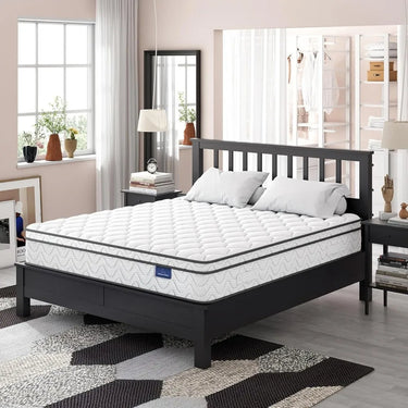 Twin Mattress, 10 Inch Hybrid – Memory Foam & Pocket Spring, Euro Top