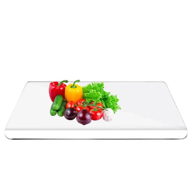 Acrylic Cutting Boards for Kitchen Counter - Non-Slip &amp; Clear Chopping Blocks with Lip