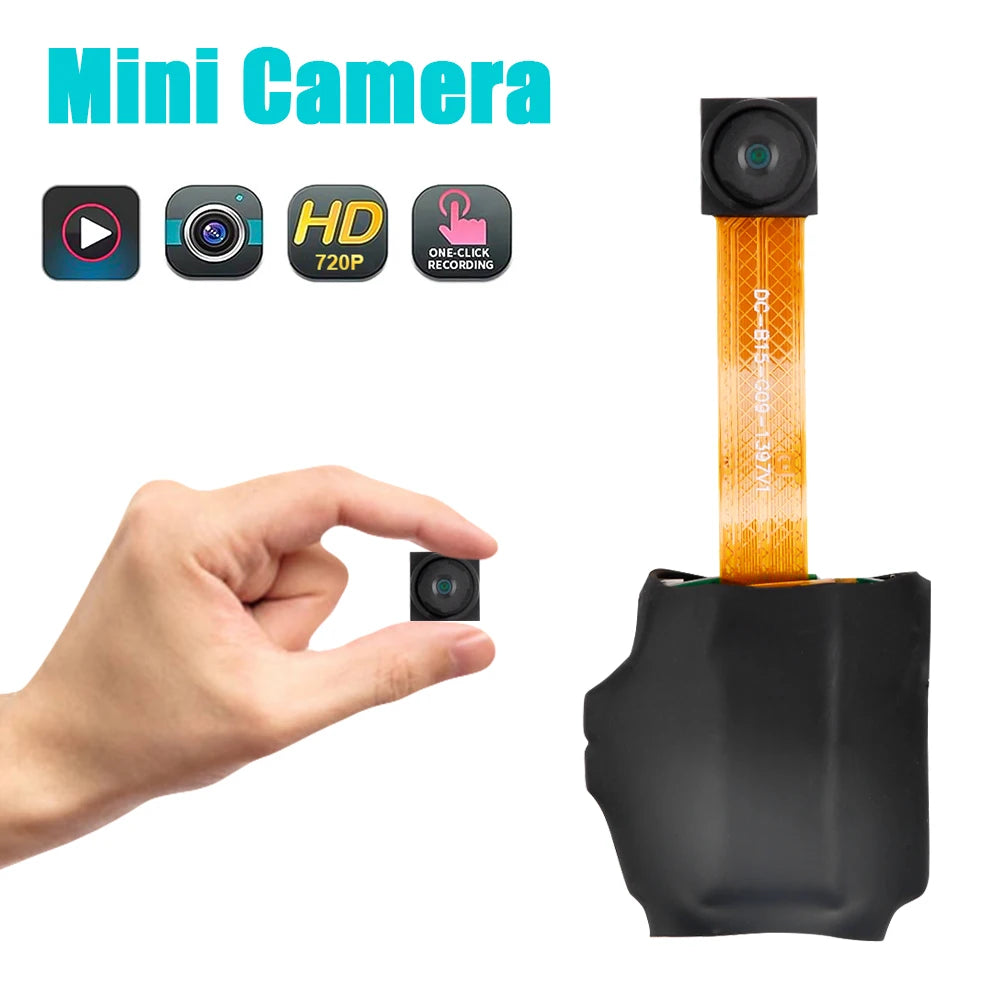 T-Shirt Button Design Mini Camera, 3-in-1 Portable HD Camcorder with Loop Recording | Bentalia Home