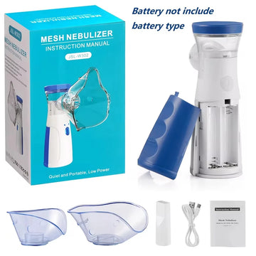 Portable Handheld USB Medical Nebulizer – Compact & Adjustable for Adults & Children | Bentalia Home