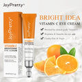 JoyPretty Vitamin C Eye Cream – Anti-Dark Circles, Wrinkle Removal, Anti-Puffiness & Moisturizing | Bentalia Home