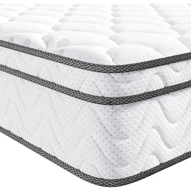 Twin Mattress, 10 Inch Hybrid – Memory Foam & Pocket Spring, Euro Top