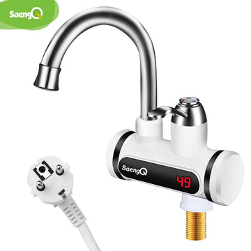 SaengQ 220V Tankless Electric Water Heater Faucet with Instant Heating & Digital Display  | Bentalia Home