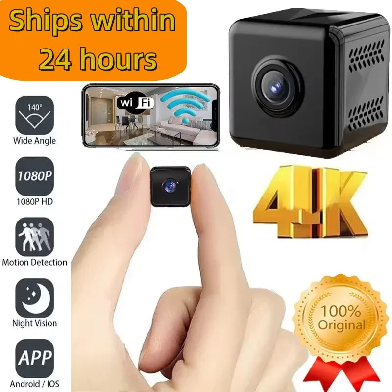 HD 1080P X9 Mini Wireless WiFi Camera – Motion Detection, Night Vision & Security Alerts | Bentalia Home