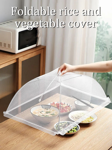 Foldable Dining Table Cover, Dust & Fly-Proof Vegetable Food Cover for Home Use | Bentalia Home