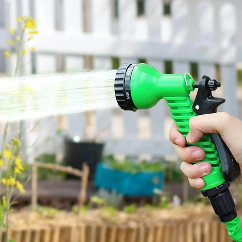 High-Pressure Expandable Magic Hose with Water Gun – Flexible Garden Hose for Car Wash, Home Garden Irrigation, and Cleaning | Bentalia Home