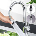 360° Rotatable Anti-Splash Faucet Sprayer Nozzle with Hose – Water-Saving Kitchen Sink Tap Booster | Bentalia Home