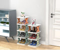 Space-Saving Shoe Organizer – Folding Multi-Layer Shoe Rack for 2-9 Pairs | Bentalia Home